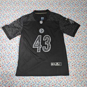 Troy Polamalu Pittsburgh Steelers Black Jersey No. 43